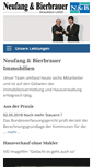 Mobile Screenshot of neufang-bierbrauer.de